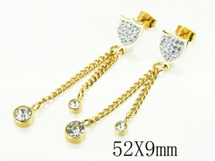 HY Wholesale Earrings 316L Stainless Steel Earrings-HY60E1098KLV