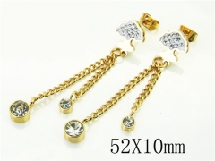 HY Wholesale Earrings 316L Stainless Steel Earrings-HY60E1140KLG