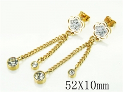 HY Wholesale Earrings 316L Stainless Steel Earrings-HY60E1133KLC