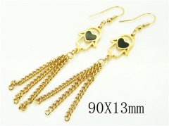 HY Wholesale Earrings 316L Stainless Steel Earrings-HY60E1071KLA