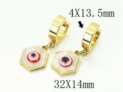 HY Wholesale Earrings 316L Stainless Steel Earrings-HY60E1040JJU