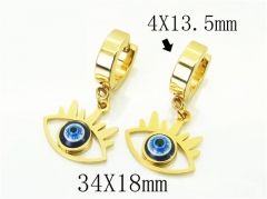 HY Wholesale Earrings 316L Stainless Steel Earrings-HY60E1001JA