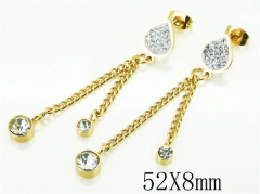 HY Wholesale Earrings 316L Stainless Steel Earrings-HY60E1114KLA