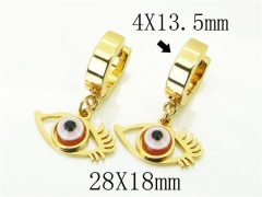 HY Wholesale Earrings 316L Stainless Steel Earrings-HY60E1004JE