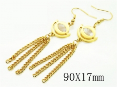 HY Wholesale Earrings 316L Stainless Steel Earrings-HY60E1059KLV