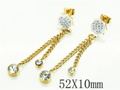 HY Wholesale Earrings 316L Stainless Steel Earrings-HY60E1088KLY