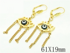 HY Wholesale Earrings 316L Stainless Steel Earrings-HY60E1081LC