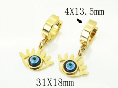 HY Wholesale Earrings 316L Stainless Steel Earrings-HY60E1002JY