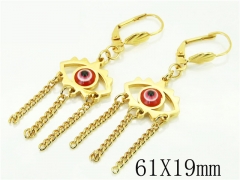 HY Wholesale Earrings 316L Stainless Steel Earrings-HY60E1080LV