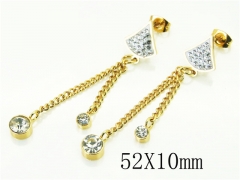 HY Wholesale Earrings 316L Stainless Steel Earrings-HY60E1110KLT