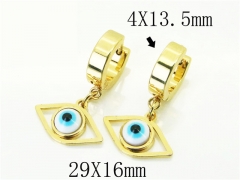 HY Wholesale Earrings 316L Stainless Steel Earrings-HY60E1015JS