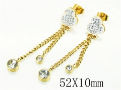 HY Wholesale Earrings 316L Stainless Steel Earrings-HY60E1090KLR