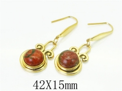 HY Wholesale Earrings 316L Stainless Steel Popular Jewelry Earrings-HY92E0114HIW