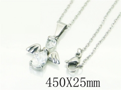 HY Wholesale Necklaces Stainless Steel 316L Jewelry Necklaces-HY74N0173LO