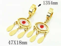 HY Wholesale Earrings 316L Stainless Steel Popular Jewelry Earrings-HY60E1315KR