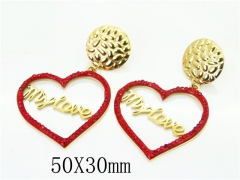 HY Wholesale Earrings 316L Stainless Steel Popular Jewelry Earrings-HY92E0105HKQ