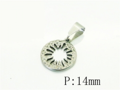 HY Wholesale Pendant Jewelry 316L Stainless Steel Jewelry Pendant-HY39P0672JU