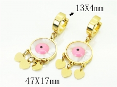 HY Wholesale Earrings 316L Stainless Steel Popular Jewelry Earrings-HY60E1440KF