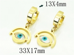 HY Wholesale Earrings 316L Stainless Steel Popular Jewelry Earrings-HY60E1324JLY