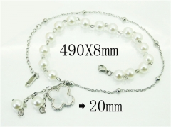 HY Wholesale Necklaces Stainless Steel 316L Jewelry Necklaces-HY80N0680NT