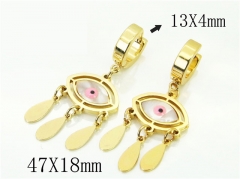 HY Wholesale Earrings 316L Stainless Steel Popular Jewelry Earrings-HY60E1313KW