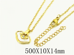 HY Wholesale Necklaces Stainless Steel 316L Jewelry Necklaces-HY12N0605OL