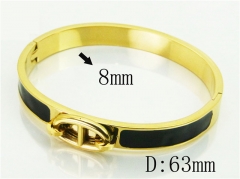 HY Wholesale Bangles Jewelry Stainless Steel 316L Fashion Bangle-HY80B1658HLE