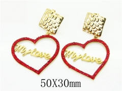 HY Wholesale Earrings 316L Stainless Steel Popular Jewelry Earrings-HY92E0106HKV