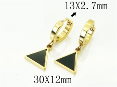 HY Wholesale Earrings 316L Stainless Steel Popular Jewelry Earrings-HY60E1345JLU