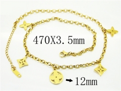 HY Wholesale Necklaces Stainless Steel 316L Jewelry Necklaces-HY09N1446HHE