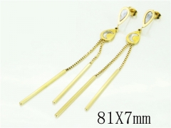 HY Wholesale Earrings 316L Stainless Steel Popular Jewelry Earrings-HY60E1465KOE