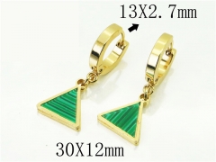 HY Wholesale Earrings 316L Stainless Steel Popular Jewelry Earrings-HY60E1346JLB