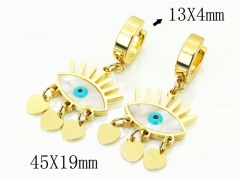 HY Wholesale Earrings 316L Stainless Steel Popular Jewelry Earrings-HY60E1424KW