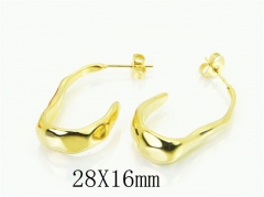 HY Wholesale Earrings 316L Stainless Steel Popular Jewelry Earrings-HY16E0160OA