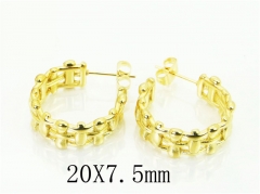 HY Wholesale Earrings 316L Stainless Steel Popular Jewelry Earrings-HY16E0168OR