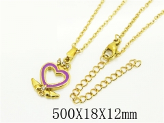 HY Wholesale Necklaces Stainless Steel 316L Jewelry Necklaces-HY12N0591NS