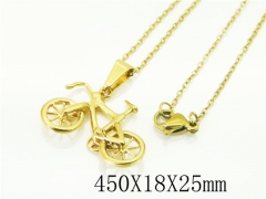 HY Wholesale Necklaces Stainless Steel 316L Jewelry Necklaces-HY74N0138MZ