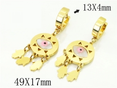 HY Wholesale Earrings 316L Stainless Steel Popular Jewelry Earrings-HY60E1305KZ