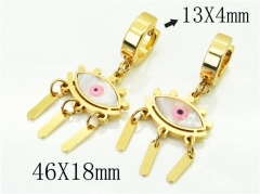 HY Wholesale Earrings 316L Stainless Steel Popular Jewelry Earrings-HY60E1269KD