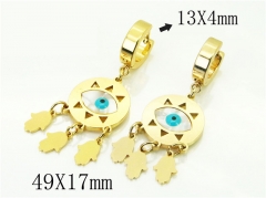 HY Wholesale Earrings 316L Stainless Steel Popular Jewelry Earrings-HY60E1308KB