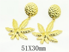 HY Wholesale Earrings 316L Stainless Steel Popular Jewelry Earrings-HY92E0127HKQ