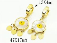 HY Wholesale Earrings 316L Stainless Steel Popular Jewelry Earrings-HY60E1439KR