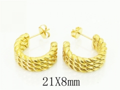 HY Wholesale Earrings 316L Stainless Steel Popular Jewelry Earrings-HY48E0035HWW