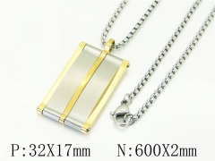 HY Wholesale Necklaces Stainless Steel 316L Jewelry Necklaces-HY41N0161HPA