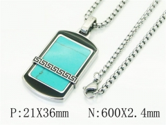 HY Wholesale Necklaces Stainless Steel 316L Jewelry Necklaces-HY41N0201HOQ