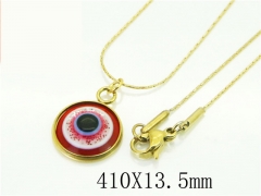 HY Wholesale Necklaces Stainless Steel 316L Jewelry Necklaces-HY12N0629MC