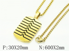 HY Wholesale Necklaces Stainless Steel 316L Jewelry Necklaces-HY41N0146HKC