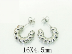 HY Wholesale Earrings 316L Stainless Steel Popular Jewelry Earrings-HY70E1366KF