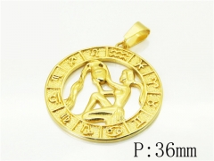 HY Wholesale Pendant Jewelry 316L Stainless Steel Jewelry Pendant-HY22P1134PB