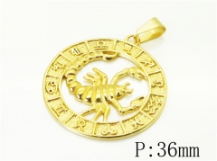 HY Wholesale Pendant Jewelry 316L Stainless Steel Jewelry Pendant-HY22P1130PQ